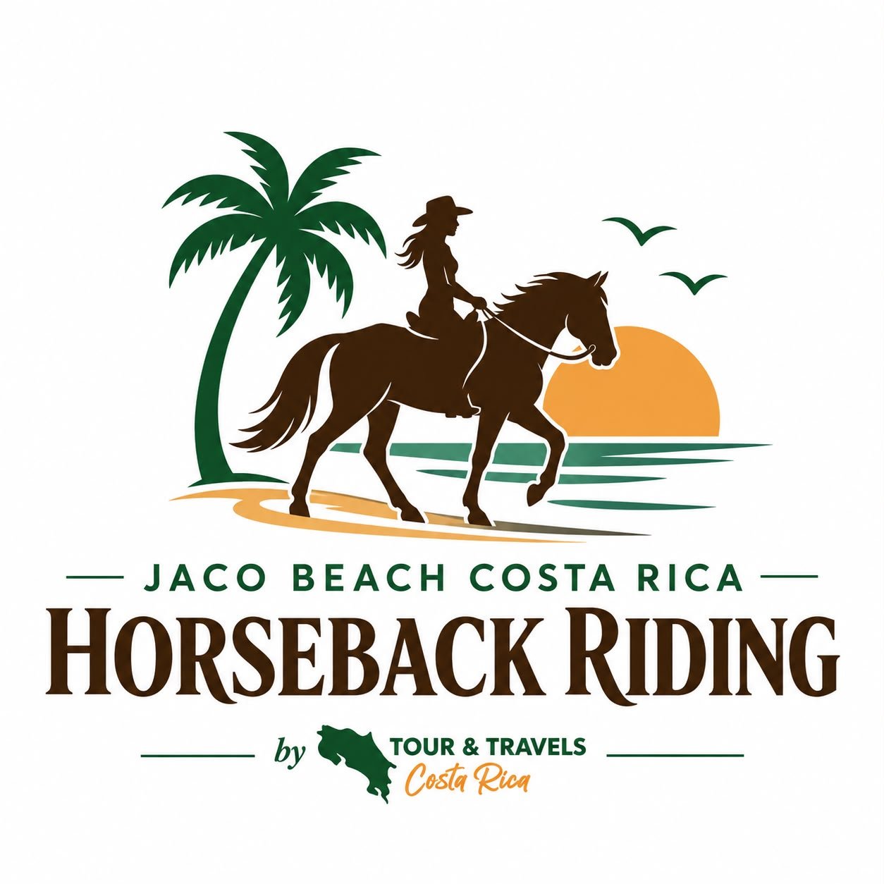 Jaco Costa Rica Horseback Riding logo